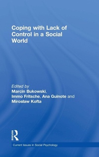Enlarge image Cover: Coping with Lack of Control in a Social World - Routledge