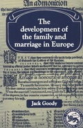 Cover: The Development of the Family and Marriage in Europe - Cambridge University Press