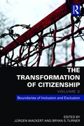 Cover: The Transformation of Citizenship, Volume 2 - Routledge