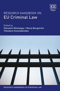 Enlarge image Cover: Research Handbook on EU Criminal Law - Edward Elgar Publishing