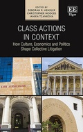 Abbildung von: Class Actions in Context - Edward Elgar Publishing