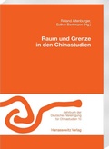 Cover: Raum und Grenze in den Chinastudien - Harrassowitz Verlag