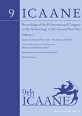 Cover: Proceedings of the 9th International Congress on the Archaeology of the Ancient Near East - Harrassowitz Verlag