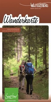 Abbildung von: Wanderkarte Ferienwelt Winterberg - grünes herz