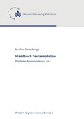 Cover: Handbuch Textannotation - Universit&auml;tsverlag Potsdam