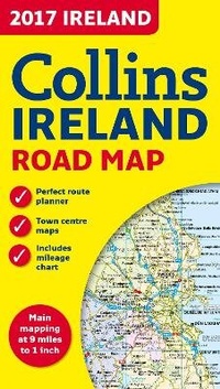 Abbildung von: 2017 Collins Map of Ireland - Collins