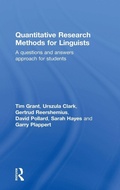 Cover: Quantitative Research Methods for Linguists - Routledge