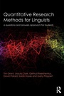 Cover: Quantitative Research Methods for Linguists - Routledge