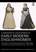 Cover: A Biographical Encyclopedia of Early Modern Englishwomen - Routledge