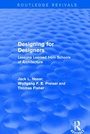 Cover: Designing for Designers (Routledge Revivals) - Routledge