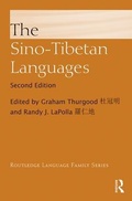 Cover: The Sino-Tibetan Languages - Routledge