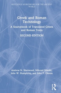 Enlarge image Cover: Greek and Roman Technology - Routledge