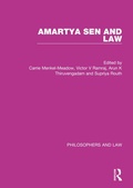 Cover: Amartya Sen and Law - Routledge