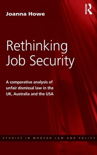 Enlarge image Cover: Rethinking Job Security - Routledge