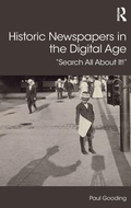 Cover: Historic Newspapers in the Digital Age - Routledge