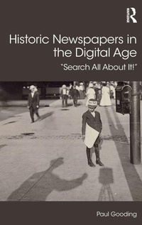 Enlarge image Cover: Historic Newspapers in the Digital Age - Routledge