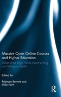 Cover: Massive Open Online Courses and Higher Education - Routledge