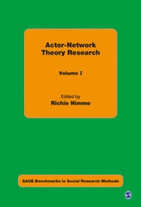 Enlarge image Cover: Actor-Network Theory Research - SAGE Publications Ltd