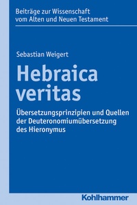 Abbildung von: Hebraica veritas - Kohlhammer