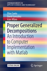 Enlarge image Cover: Proper Generalized Decompositions - Springer