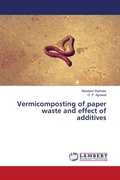 Cover: Vermicomposting of paper waste and effect of additives - LAP Lambert Academic Publishing