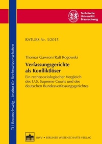 Abbildung von: Verfassungsgerichte als Konfliktlöser - Berliner Wissenschafts-Verlag