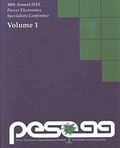 Cover: 1999 IEEE Power Electronics Specialists Conference (Pesc) - I.E.E.E.Press