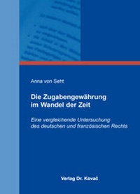 Abbildung von: Die Zugabengewährung im Wandel der Zeit - Kovac, Dr. Verlag