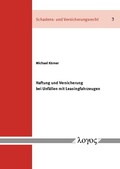 Cover: Haftung und Versicherung bei Unf&auml;llen mit Leasingfahrzeugen - Logos Berlin