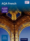 Cover: AQA French A Level Year 1 and AS Student Book - Oxford University Press