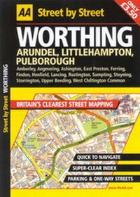 Abbildung von: AA Street by Street Worthing - Automobile Association