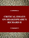 Cover: Critical Essays on Shakespeare's Richard II - Twayne Publishers Inc.,U.S.