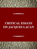 Cover: Critical Essays on Jacques Lacan - G K Hall & Co,US