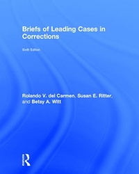 Abbildung von: Briefs of Leading Cases in Corrections - Routledge
