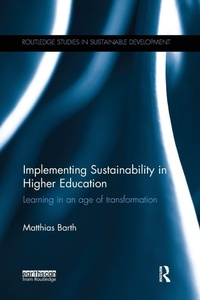 Enlarge image Cover: Implementing Sustainability in Higher Education - Routledge
