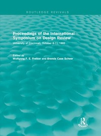 Enlarge image Cover: Proceedings of the International Symposium on Design Review (Routledge Revivals) - Routledge