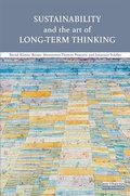 Cover: Sustainability and the Art of Long-Term Thinking - Routledge