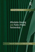 Cover: Affordable Housing and Public-Private Partnerships - Routledge