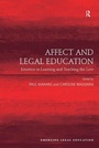 Cover: Affect and Legal Education - Routledge