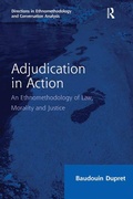 Cover: Adjudication in Action - Routledge