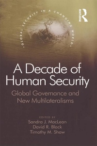 Enlarge image Cover: A Decade of Human Security - Routledge