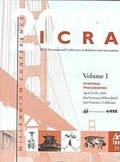 Cover: IEEE International Conference on Robotics and Automation 2000 - I.E.E.E.Press