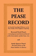 Cover: The Pease Record - Heritage Books