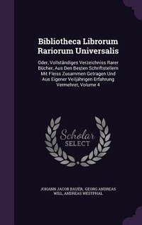 Enlarge image Cover: Bibliotheca Librorum Rariorum Universalis - Palala Press