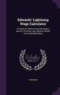 Cover: Edwards' Lightning Wage Calculator - Palala Press