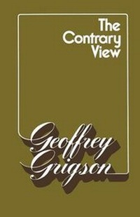 Enlarge image Cover: The Contrary View - PALGRAVE