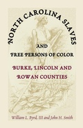 Cover: North Carolina Slaves and Free Persons of Color - Heritage Books