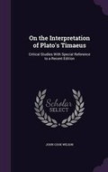 Cover: On the Interpretation of Plato's Timaeus - Palala Press