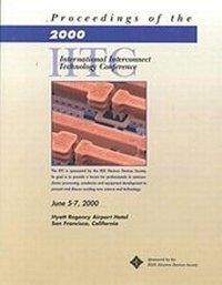 Enlarge image Cover: 2000 International Interconnect Technology Conference (Iitc) - I.E.E.E.Press