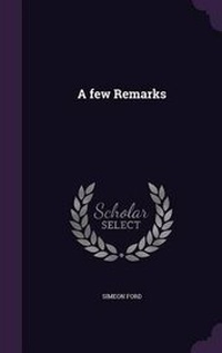 Enlarge image Cover: A few Remarks - Palala Press